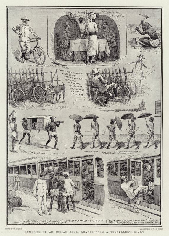 Memorie di un Tour in India, fogli dal Diario di un Viaggiatore da William Ralston