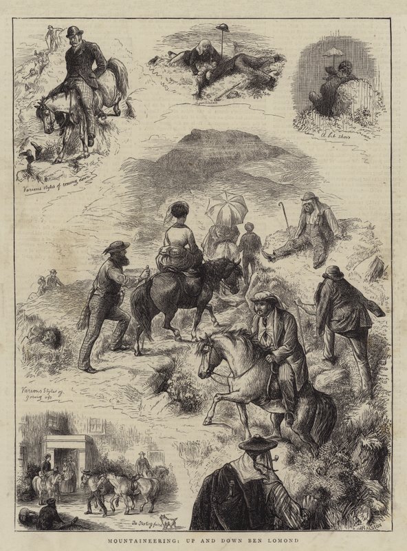Alpinismo, su e giù per Ben Lomond da William Ralston
