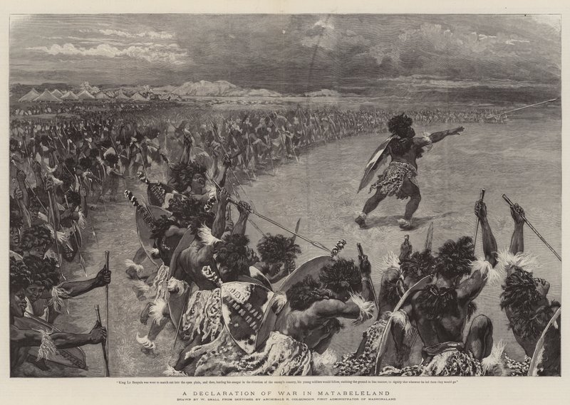 Una Dichiarazione di Guerra in Matabeleland da William Small