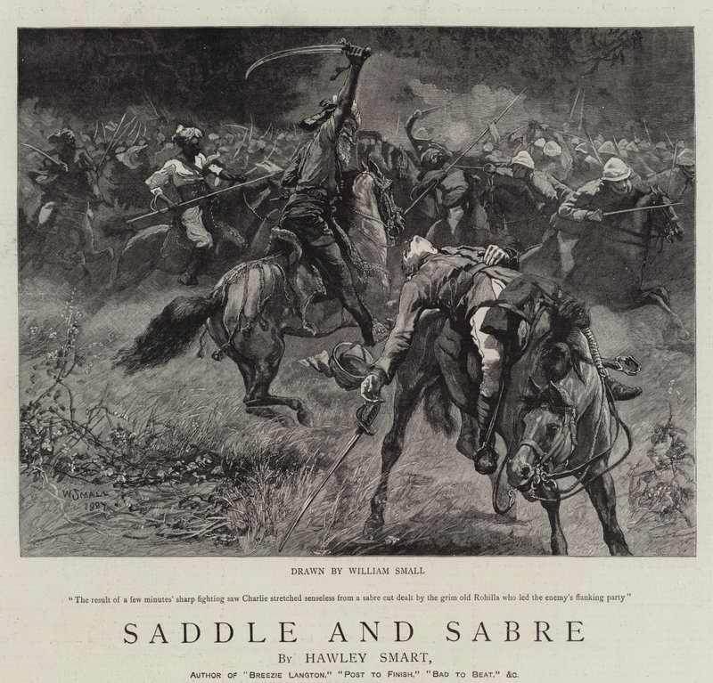 Sella e sciabola da William Small