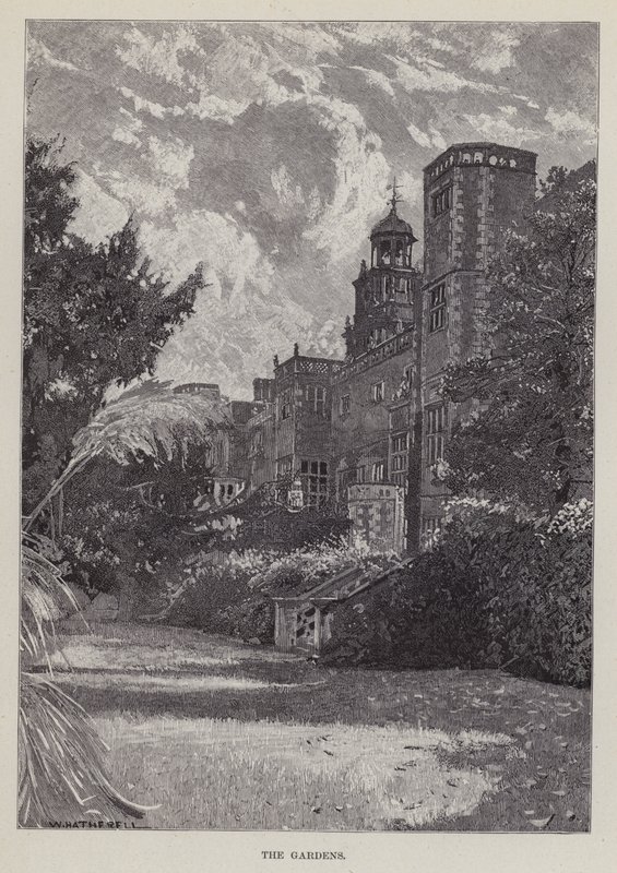 Hatfield House, i giardini da William (after) Hatherell