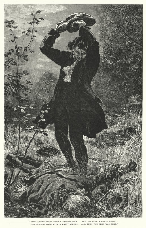 Il sogno di Eugene Aram da William (after) Small