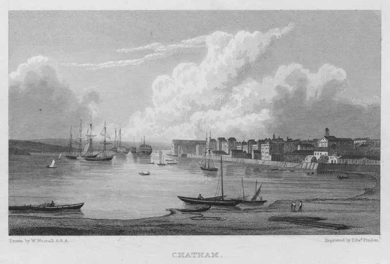 Chatham da William (after) Westall