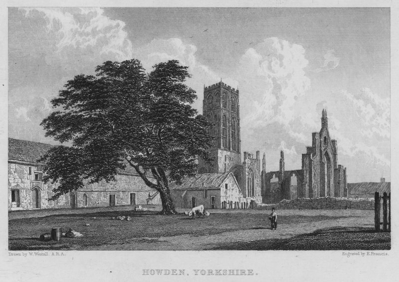 Howden, Yorkshire (incisione) da William (after) Westall