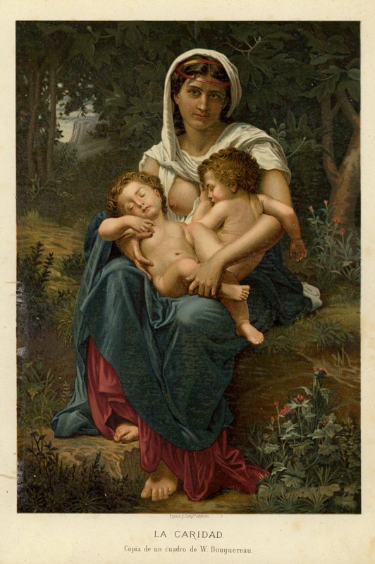Carità da William Adolphe Bouguereau
