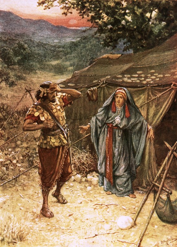 Jael e Sisera da William Brassey Hole