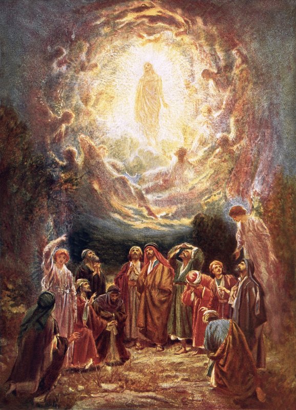 Gesù ascende al cielo da William Brassey Hole