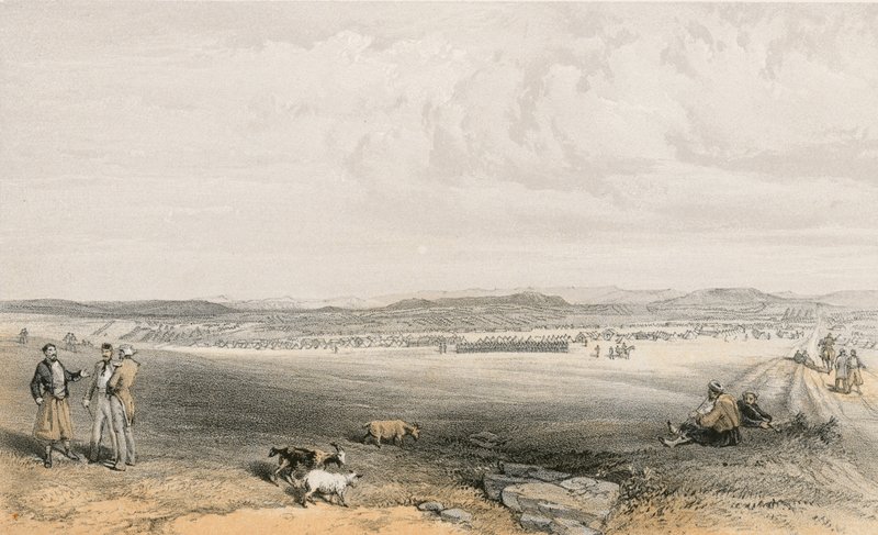 Campo della Divisione Leggera da William Crimea Simpson