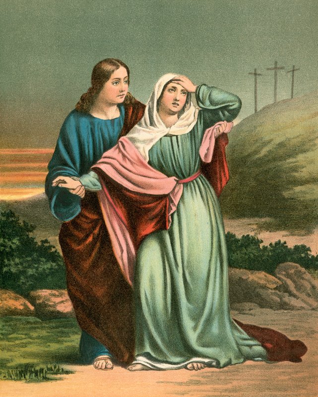 San Giovanni che conduce Maria a casa da William Dobson