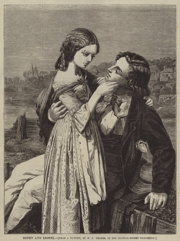 Sophy e Lionel da William Frederick Yeames