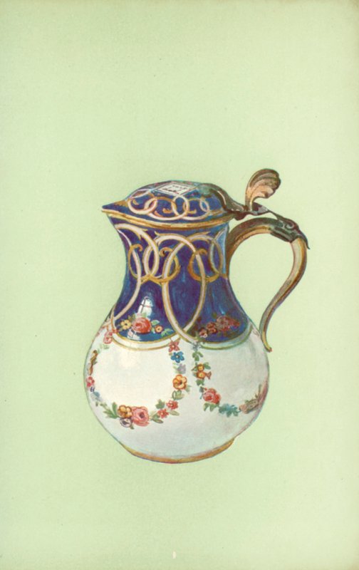 Brocca, Sèvres, bleu de roi da William Gibb