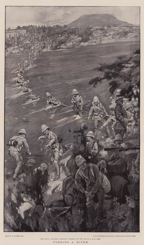 Attraversamento di un fiume da William Hatherell
