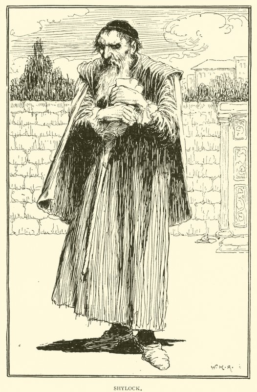 Shylock da William Heath Robinson