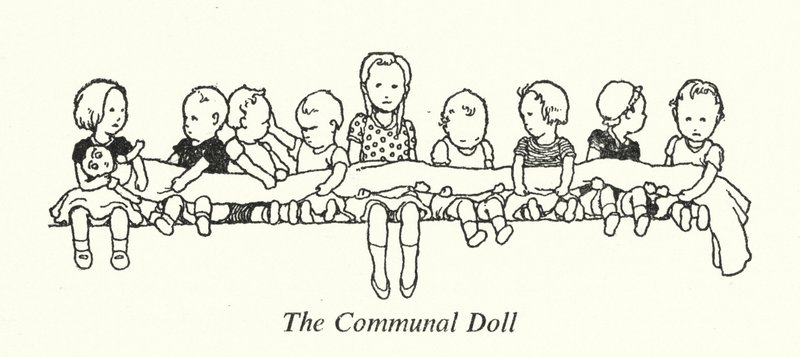 La bambola comune da William Heath Robinson