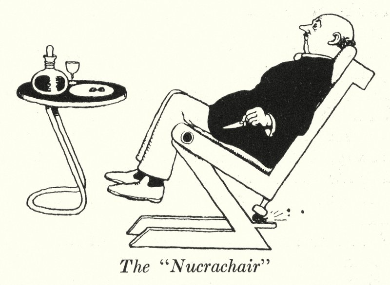 La "Nucrachair" da William Heath Robinson
