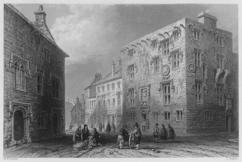 Strada a Galway da William Henry (after) Bartlett