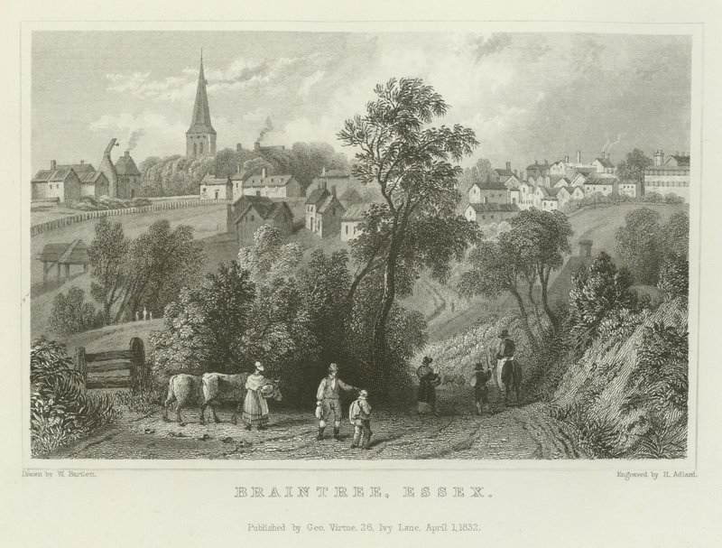 Braintree, Essex da William Henry Bartlett