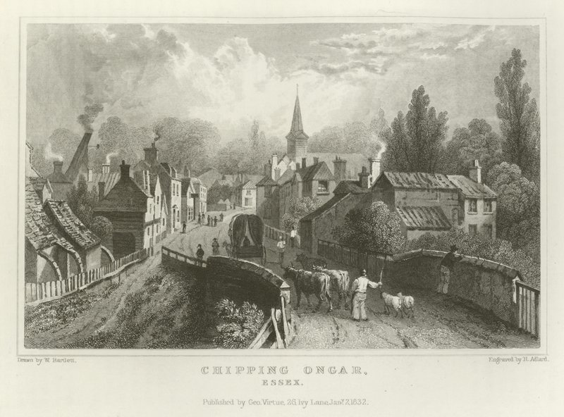Chipping Ongar, Essex da William Henry Bartlett
