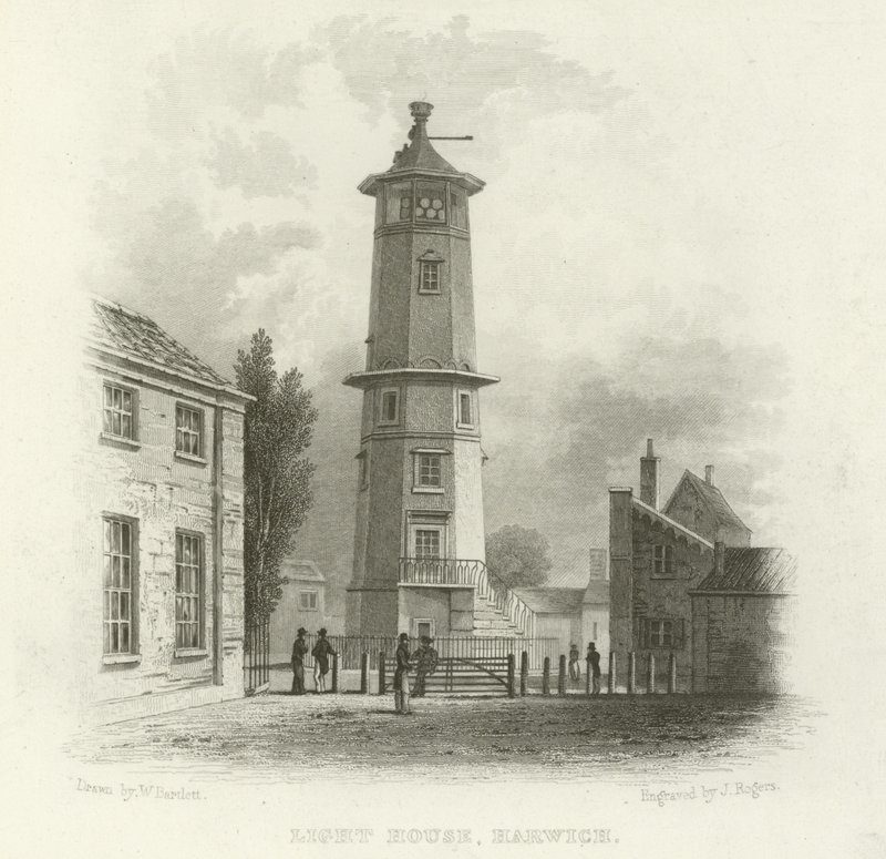 Faro, Harwich da William Henry Bartlett