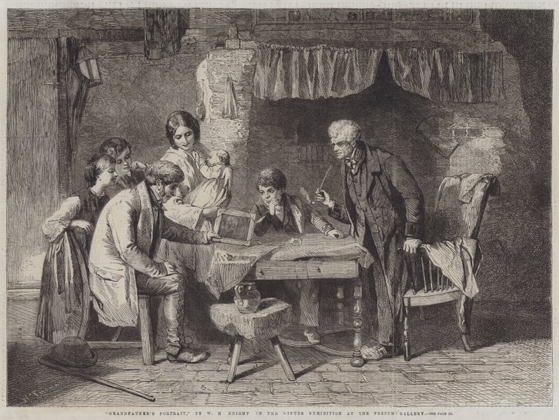 Ritratto del nonno da William Henry Knight