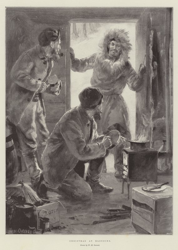 Natale a Klondike da William Heysham Overend