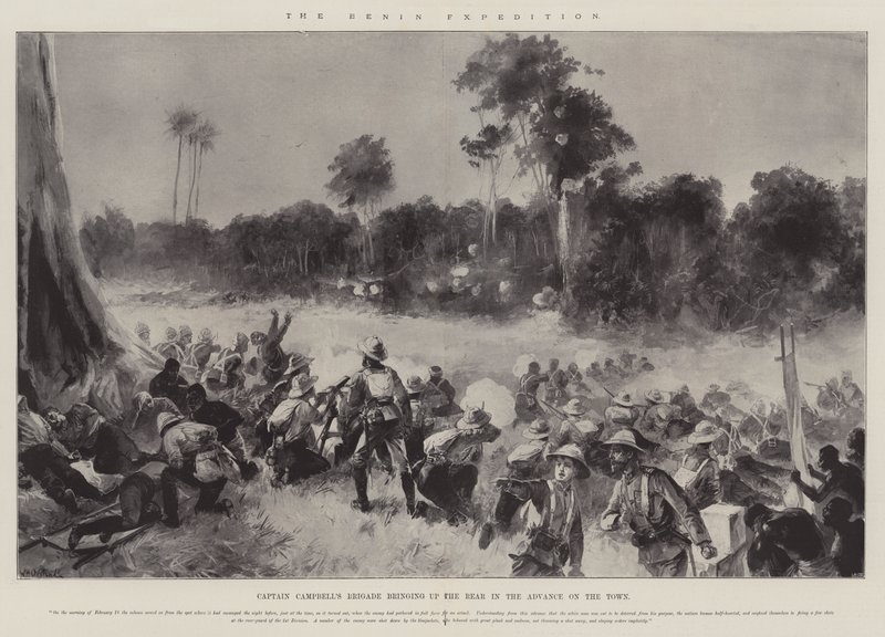 La spedizione di Benin da William Heysham Overend