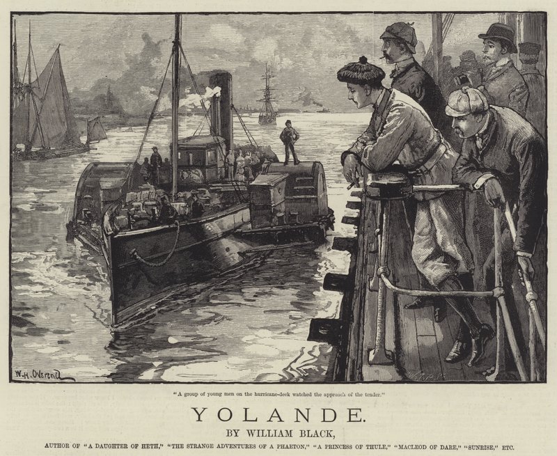 Yolande, di William Black da William Heysham Overend