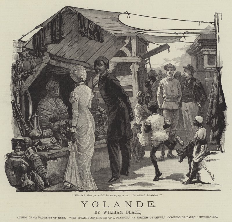 Yolande, di William Black da William Heysham Overend
