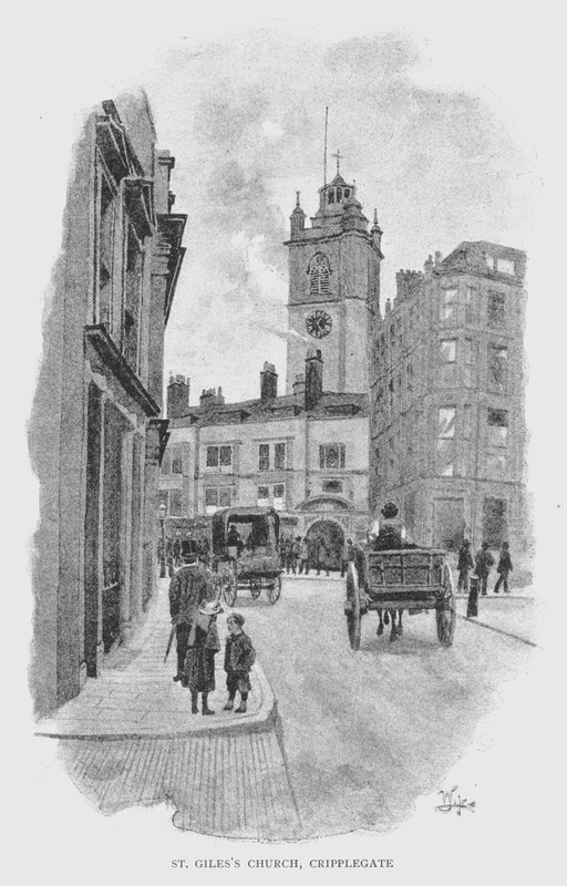 Chiesa di San Giles, Cripplegate da William Luker