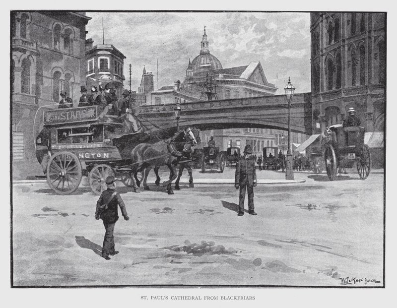 Cattedrale di San Paolo da Blackfriars da William Luker