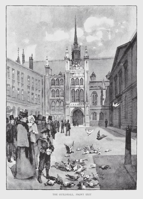 The Guildhall, Uscita principale da William Luker
