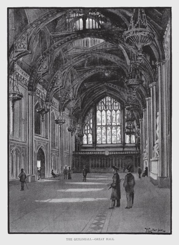 The Guildhall, Grande Sala da William Luker