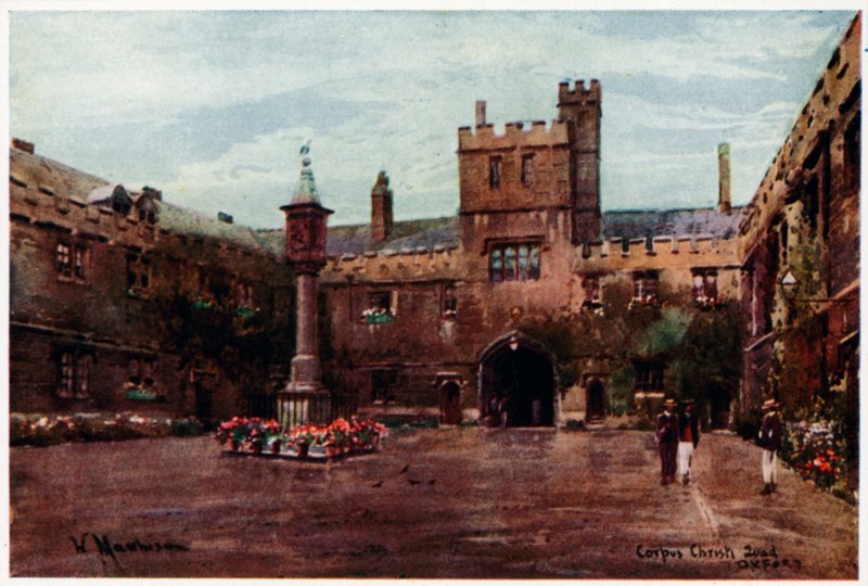 Corpus Christi, Quad da William Matthison