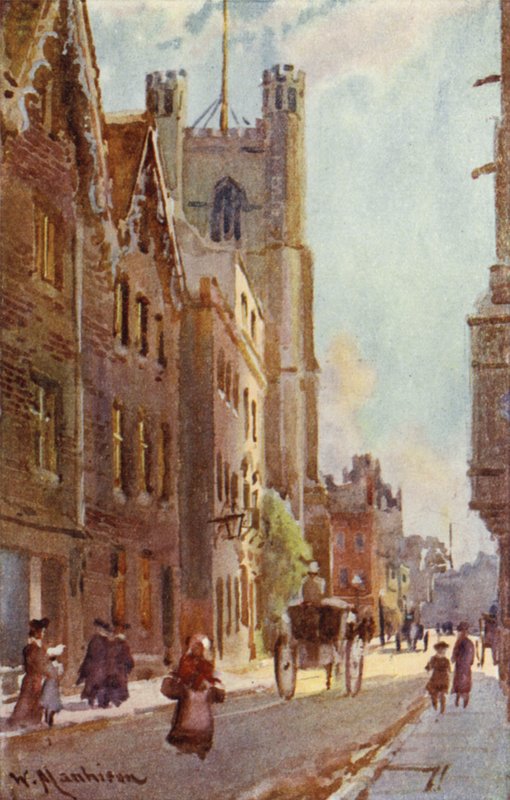 Great St Marys, da Trinity Street da William Matthison
