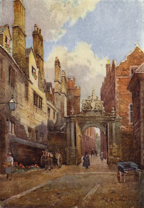 Neviles Gate, Trinity College da William Matthison