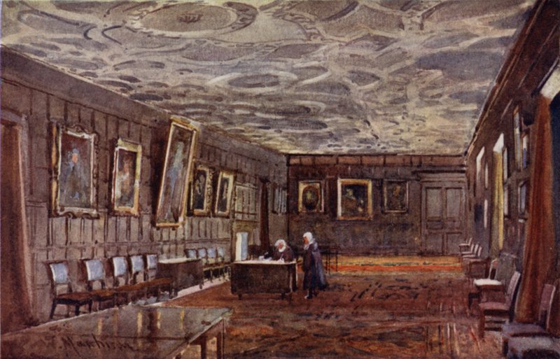 La sala comune, St Johns College da William Matthison