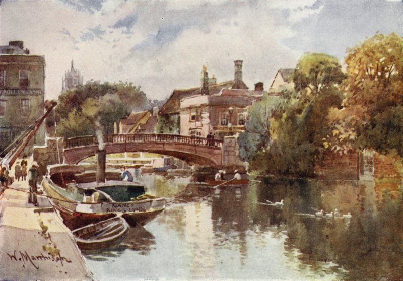 Il grande ponte, Bridge Street da William Matthison