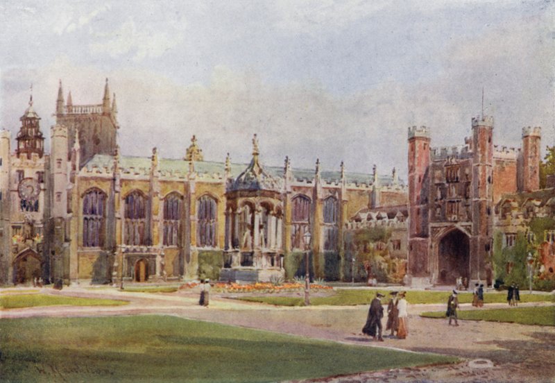 Il grande cortile, Trinity College da William Matthison