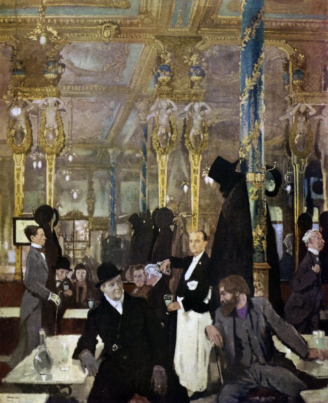 Il Café Royal, Londra, 1912 da William Orpen