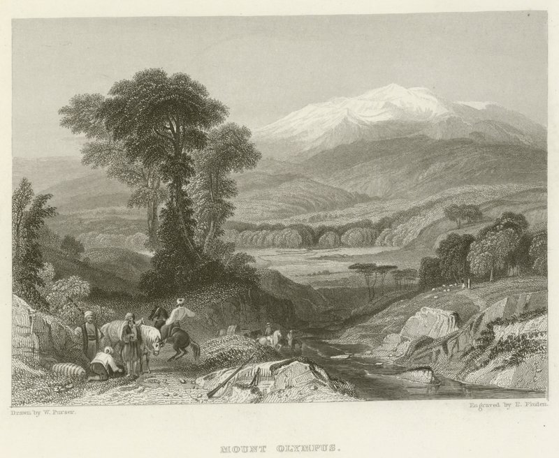 Monte Olimpo da William Purser