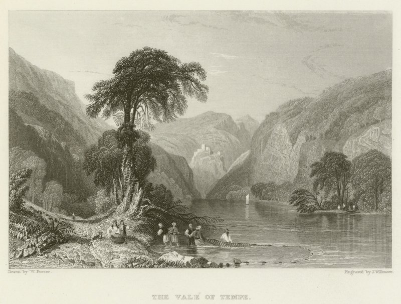 La valle di Tempe da William Purser