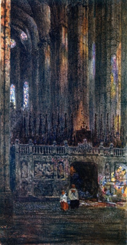 Barcellona, nella cattedrale da William Wiehe Collins