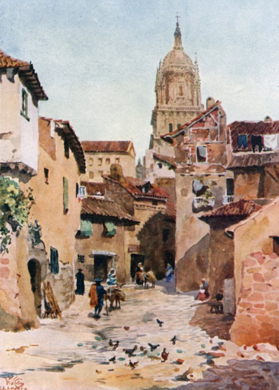 Salamanca, una vecchia strada da William Wiehe Collins