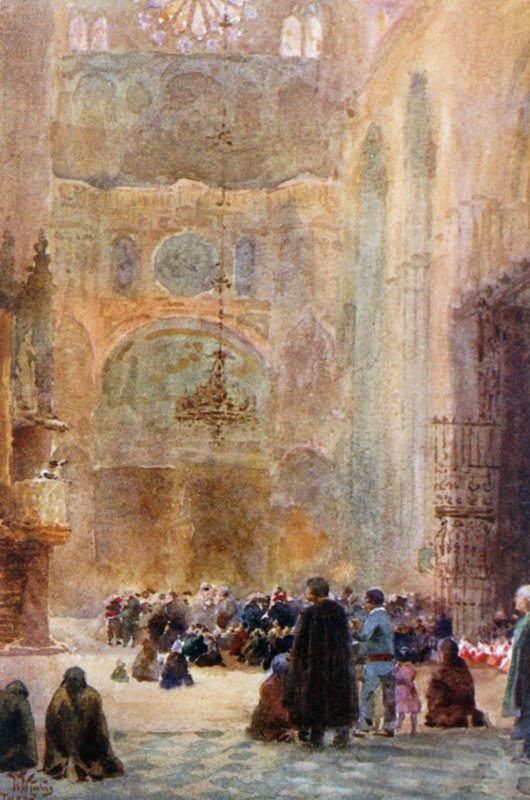 Toledo, il Transetto Sud da William Wiehe Collins