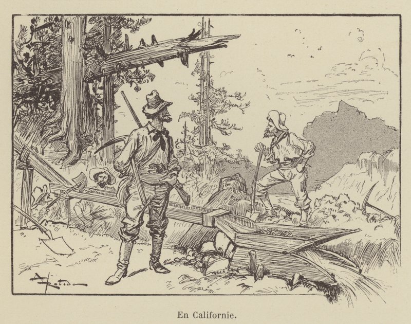In California da after Albert Robida