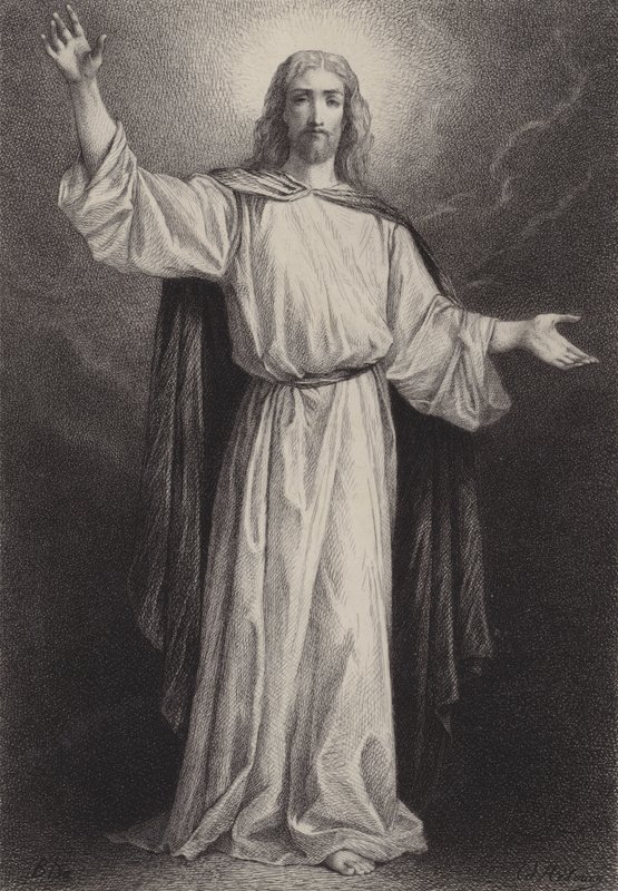 Gesù Cristo da after Albert Robida