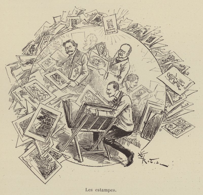 Le stampe da after Albert Robida