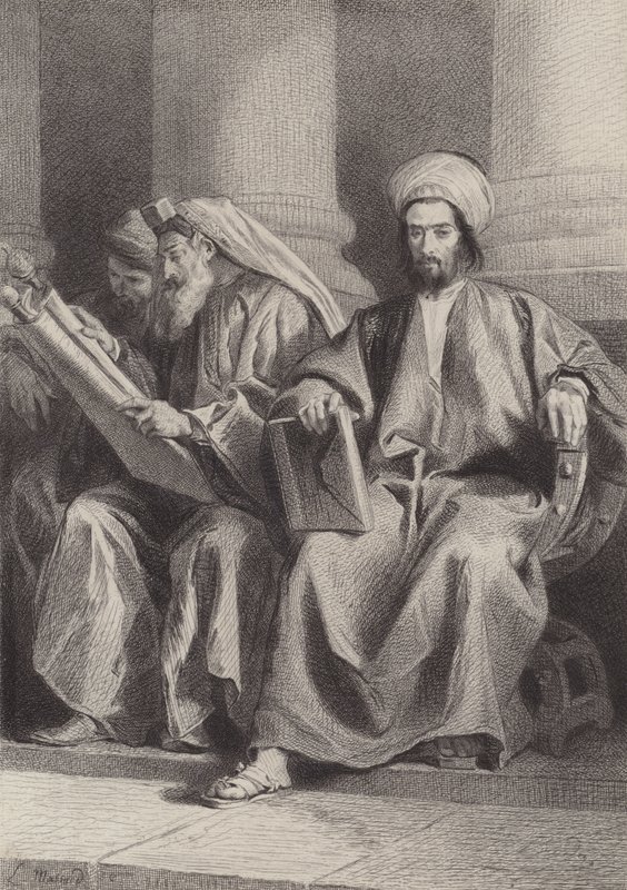 Gli scribi e i farisei da after Albert Robida