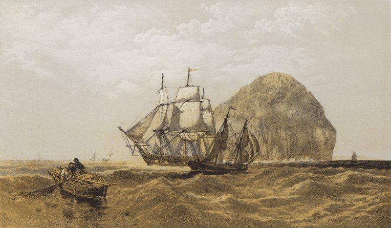 Ailsa Craig da after C. Stanfield