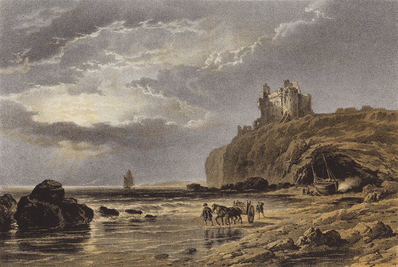 Castello di Tantallon da after C. Stanfield